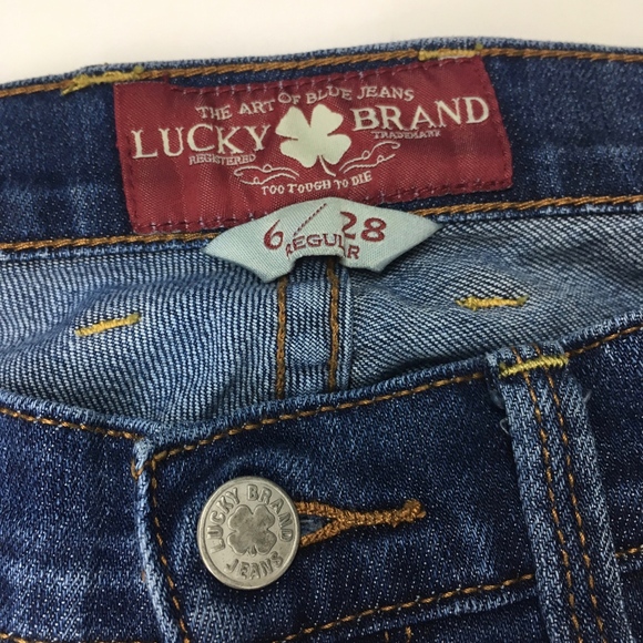 Lucky Brand Size 6/28 Sofia Bootcut Blue Jeans - Picture 8 of 8